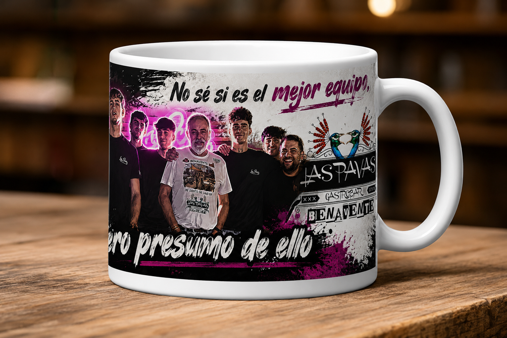 Taza de Cerámica con Diseño