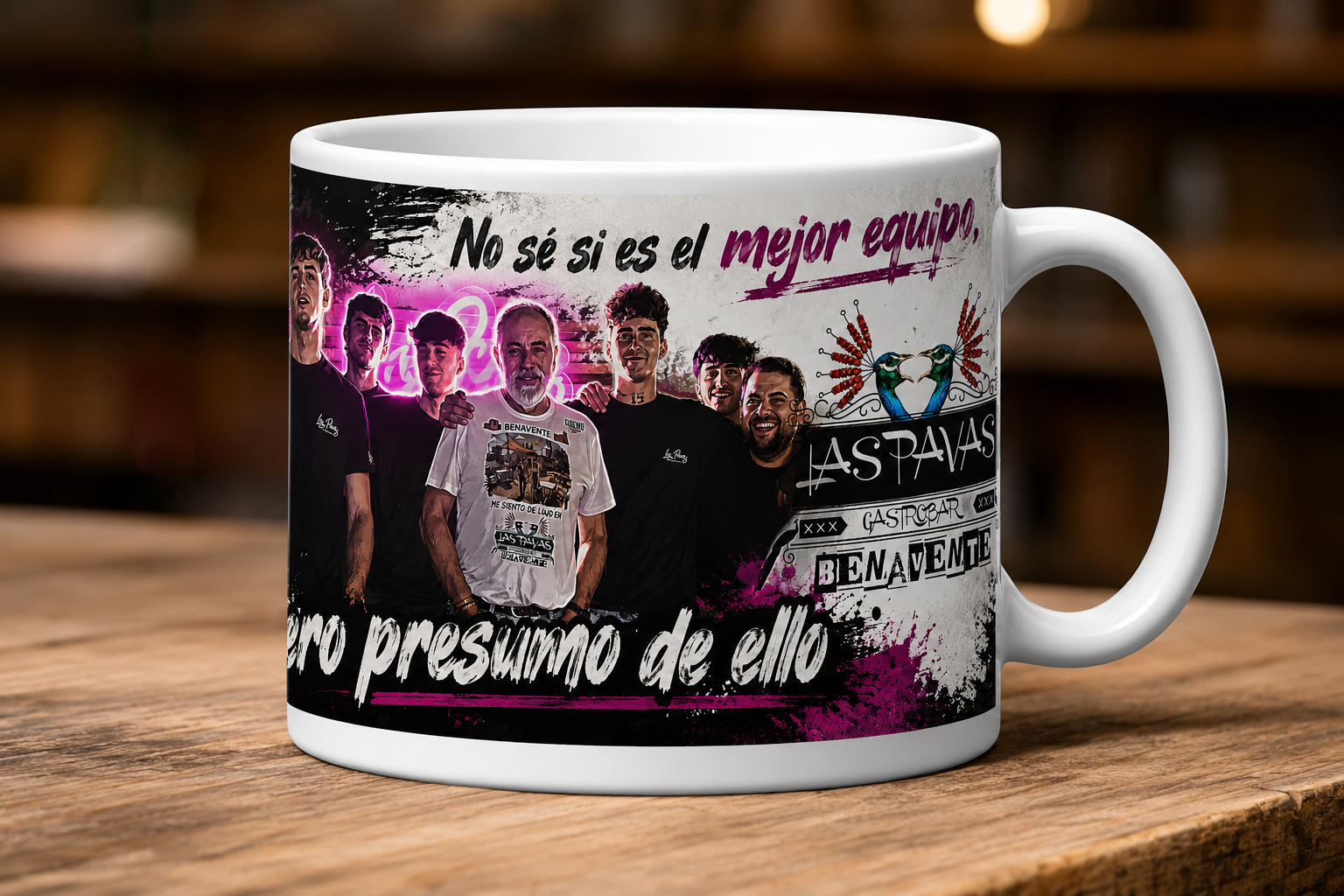 Taza de Cerámica con Diseño