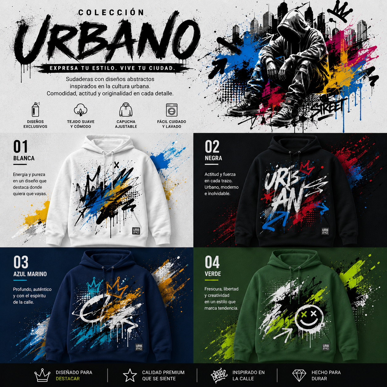Sudadera con Capucha