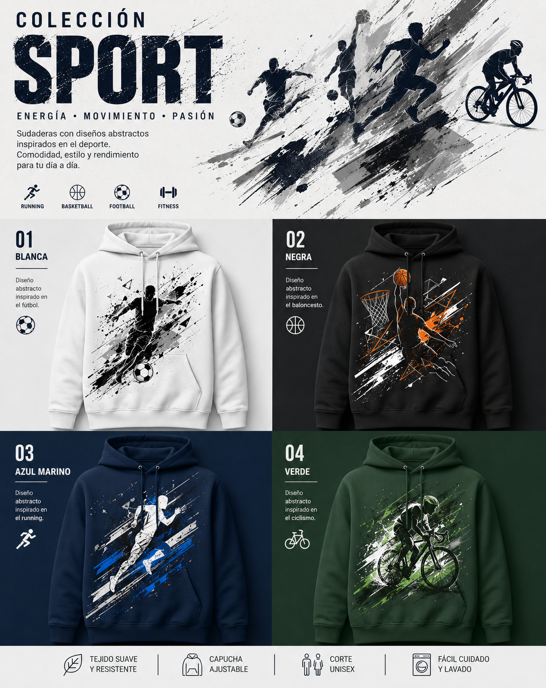 Sudadera con Capucha