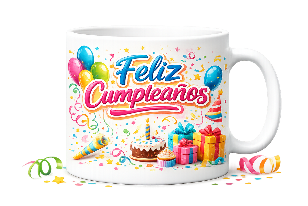 Taza de Cerámica con Diseño