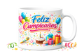 Taza de Cerámica con Diseño