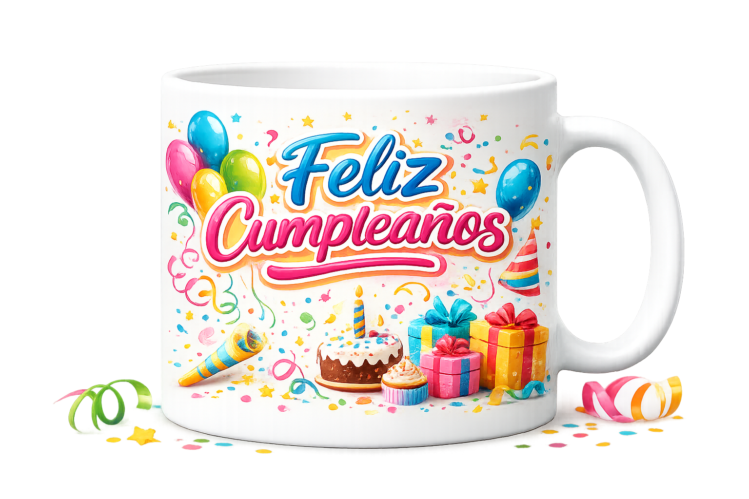 Taza de Cerámica con Diseño