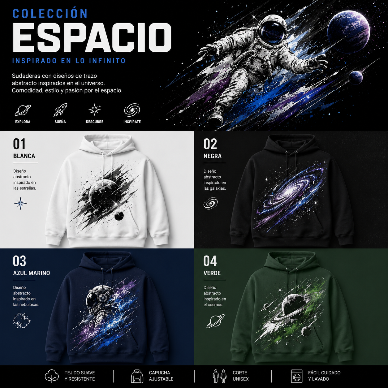 Sudadera con Capucha