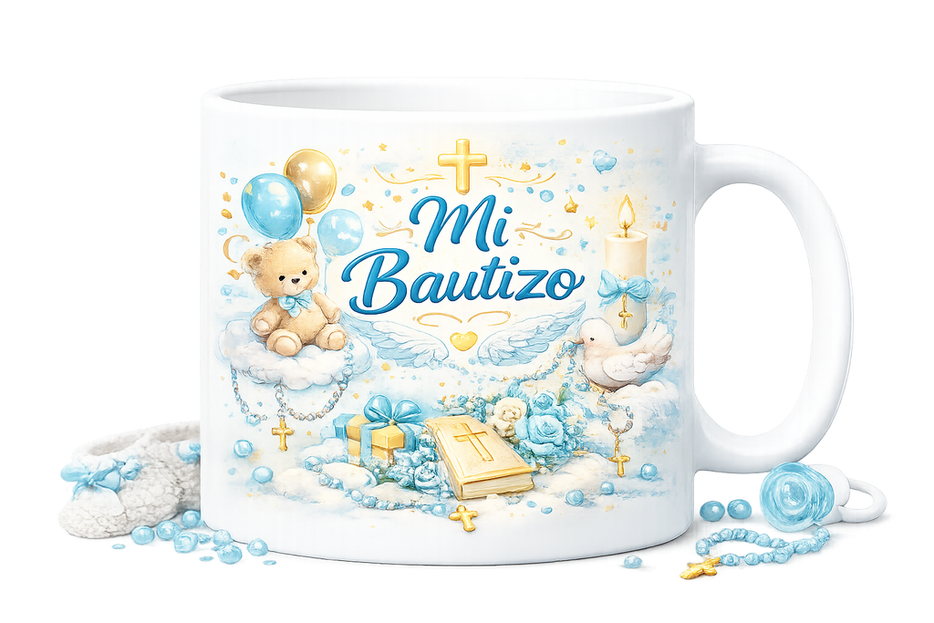Taza de Cerámica con Diseño