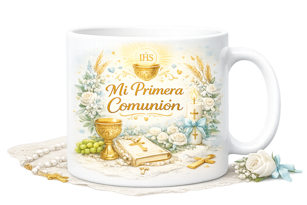 Taza de Cerámica con Diseño