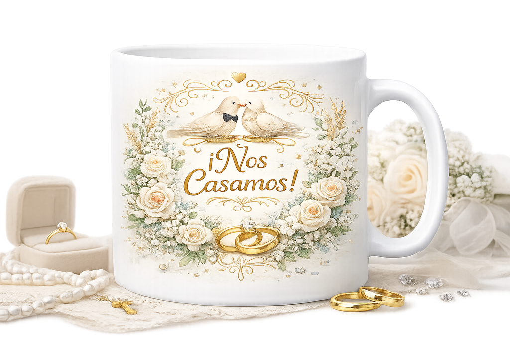 Taza de Cerámica con Diseño