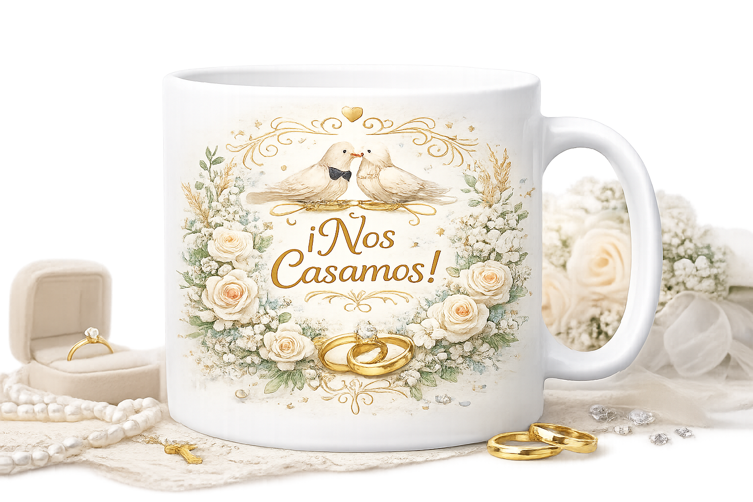 Taza de Cerámica con Diseño