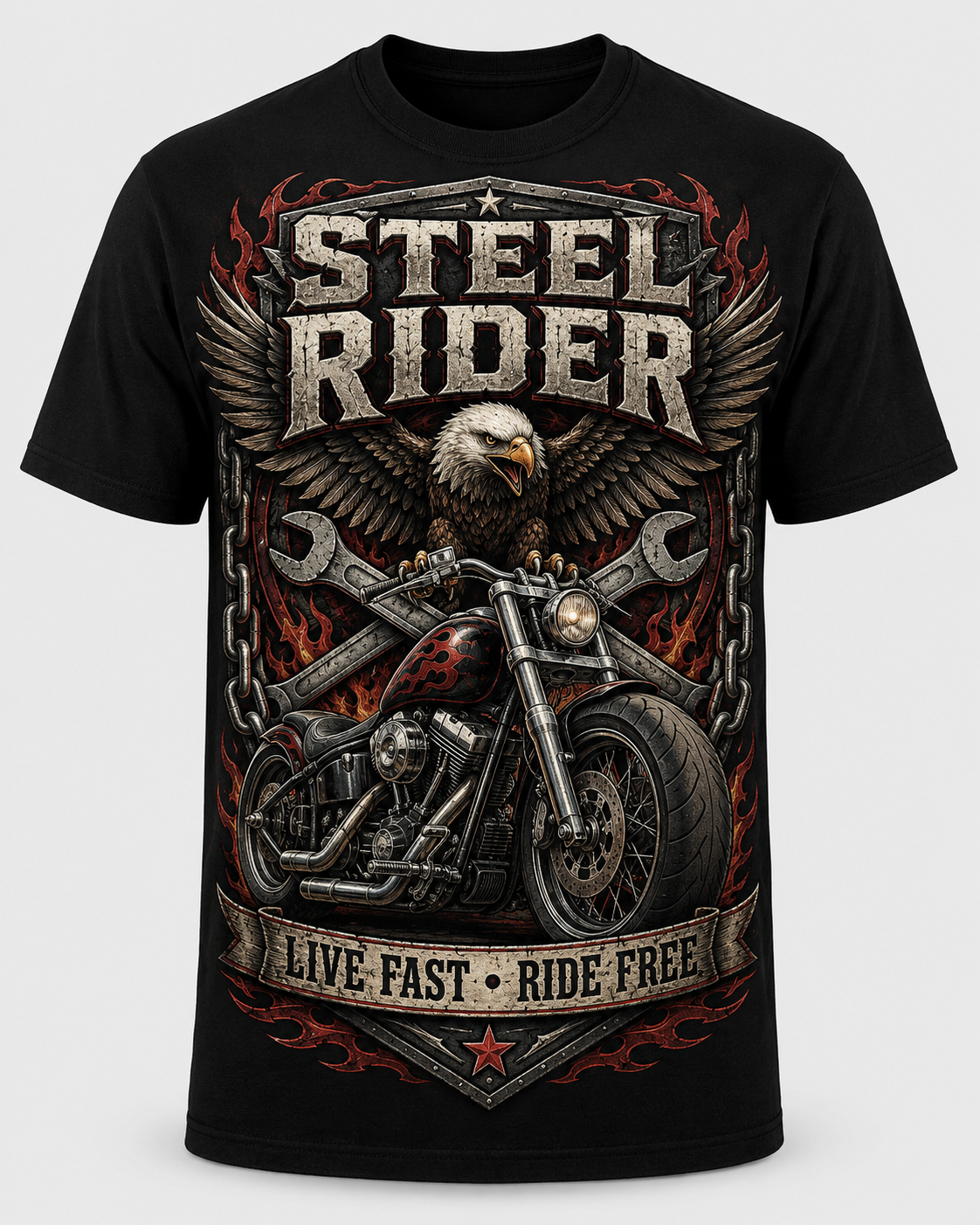 Camiseta Manga Corta Estampada algodón