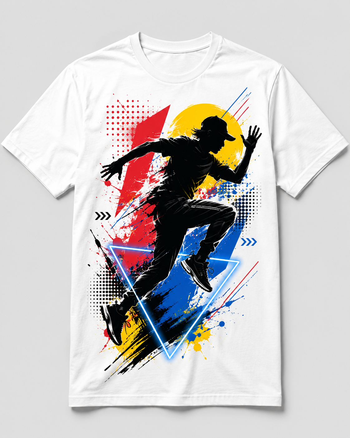 Camiseta Manga Corta Estampada algodón