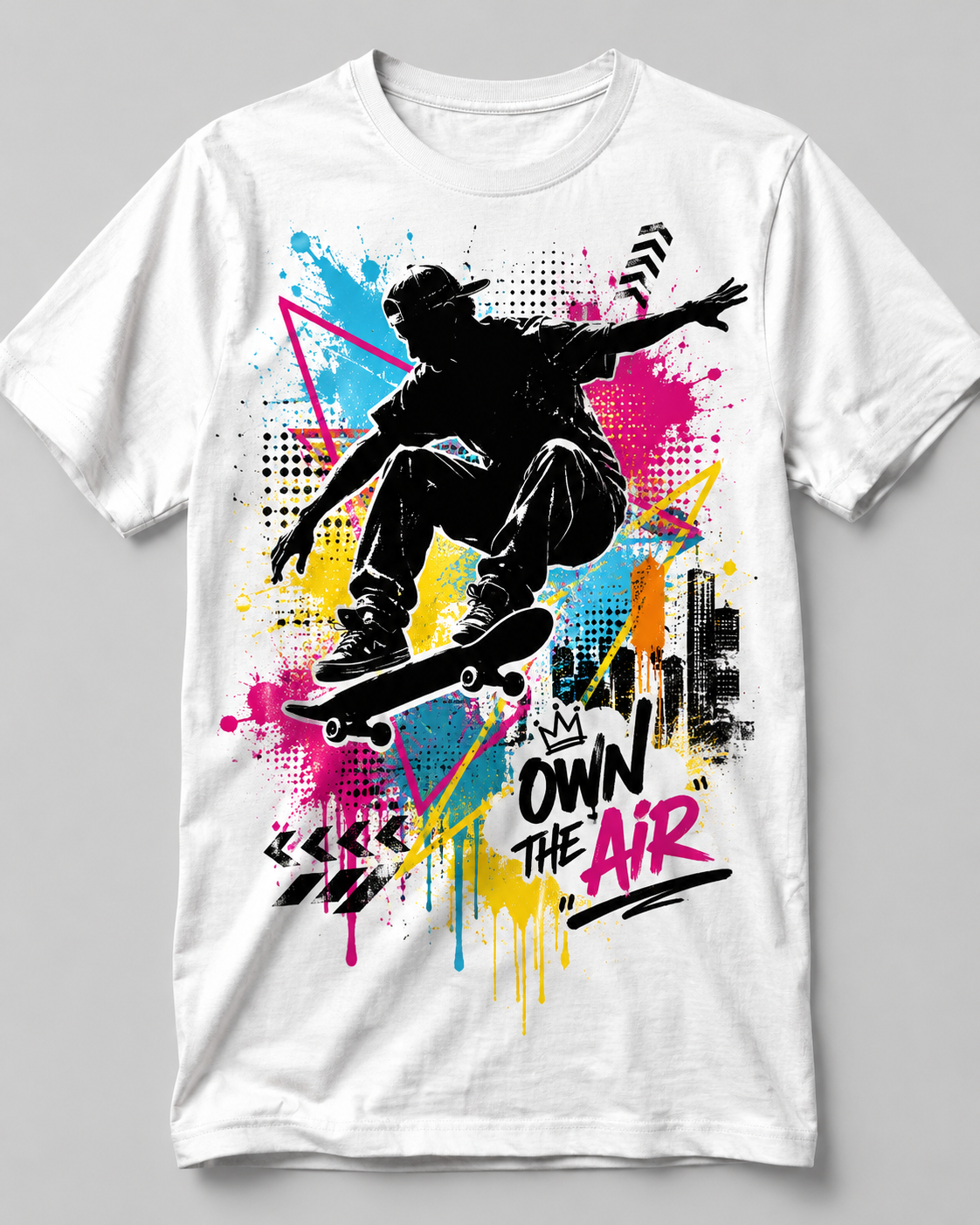 Camiseta Manga Corta Estampada algodón