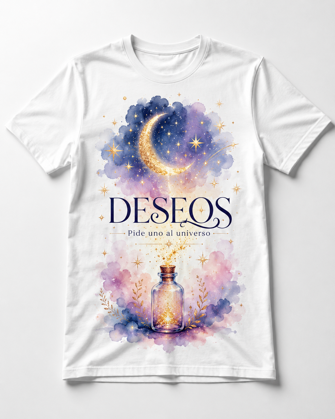 Camiseta Manga Corta Estampada algodón