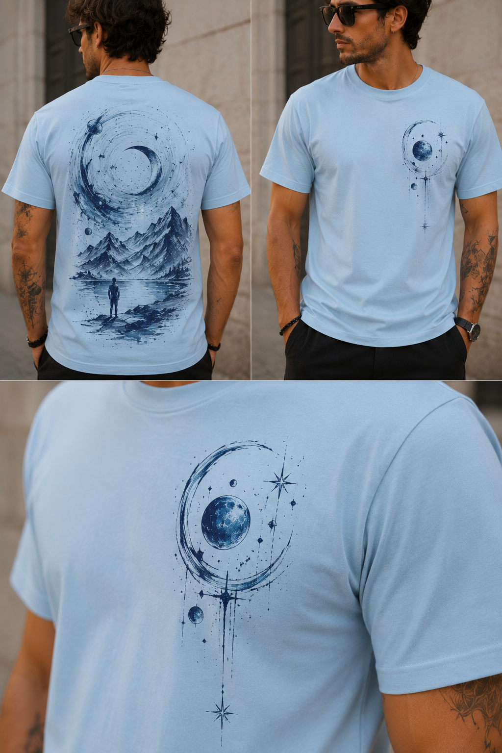 Camiseta Técnica de Poliéster Estampada