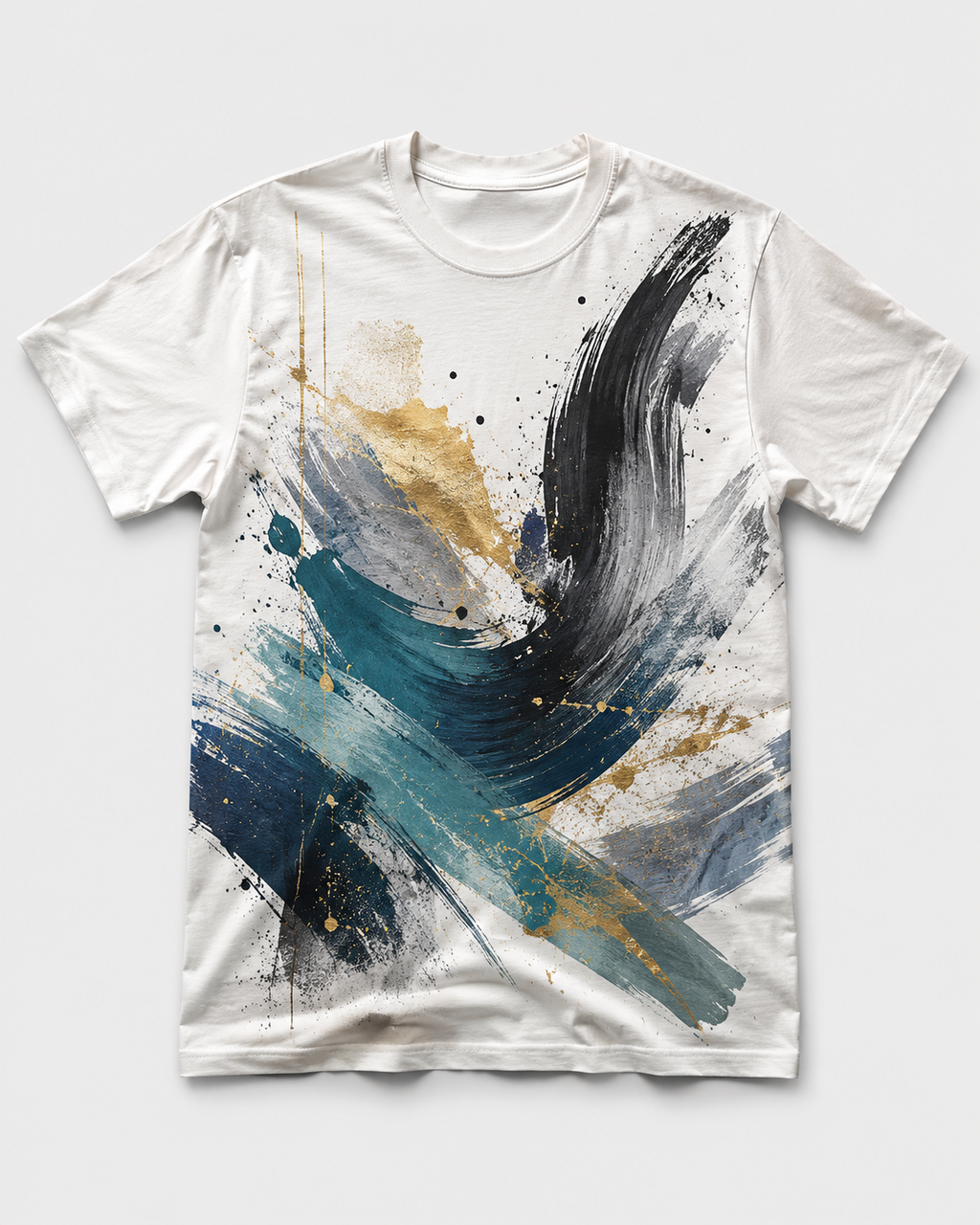 Camiseta Manga Corta Estampada algodón