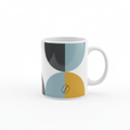 Taza de cerámica con diseño